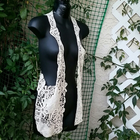 Free People crochet vest - Picture 2 of 4